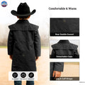 Resistance Kids Western Oilskin Waterproof Duster Coat NewEngland Tack