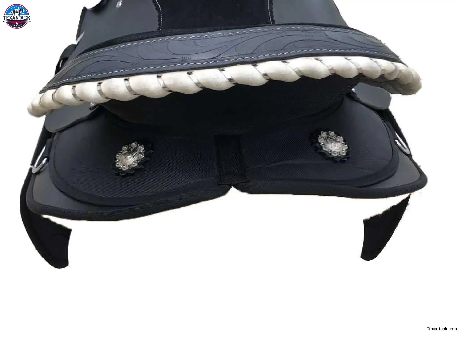 Suede Seat Pleasure Trail Western Saddle | Affordable Lightweight Saddle | Comfortable Suede Seat Western Saddle | Available Seat Sizes 14” 15” 16” 17” NewEngland Tack