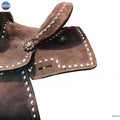 Copy of Resistance Western Pleasure Trail Rough Out Buck Stitched All Size Both Adults & Kids Western Horse Saddle With Suede Seat NewEngland Tack