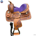 Resistance Youth Western Barrel Saddle Floral Tooled NewEngland Tack
