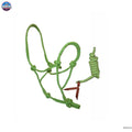 Resistance Nylon Two Tone Rope Horse Halter With 9 Ft Matching Lead NewEngland Tack
