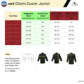 Oilskin Cotton Western Short Duster Jacket NewEngland Tack