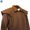 Oilskin Cotton Western Short Duster Jacket | Waterproof Breathable Long Sleeves 3/4 Length Duster - NewEngland Tack
