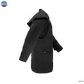 Oilskin Cotton Western Short Duster Jacket | Waterproof Breathable Long Sleeves 3/4 Length Duster - NewEngland Tack