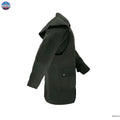 Oilskin Cotton Western Short Duster Jacket | Waterproof Breathable Long Sleeves 3/4 Length Duster - NewEngland Tack