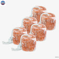 RESISTANCE Pink Himalayan Salt Lick Block with Rope for Horses, Cattle, Deer, Goats, and Livestock - 2 Lbs (Each Block Weight) NewEngland Tack