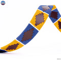 Resistance Polo Belt for Men | Hand Stitched Leather Belt With Colorful Embroidery | Gaucho Style Belt 1.5” Wide NewEngland Tack