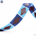 Resistance Polo Belt for Men | Hand Stitched Leather Belt With Colorful Embroidery | Gaucho Style Belt 1.5” Wide NewEngland Tack