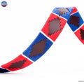 Resistance Polo Belt for Men | Hand Stitched Leather Belt With Colorful Embroidery | Gaucho Style Belt 1.5” Wide NewEngland Tack