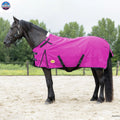 Resistance Premium 1680 Denier Waterproof Horse Turnout Blanket - 300 Grams Fill Raspberry / 66’’ Horse Blanket