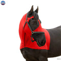 RESISTANCE Premium Horse Hood Full Zipper with Face w Forelock Saver - Lycra Material NewEngland Tack