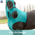 RESISTANCE Premium Horse Hood Pullon with Face - Lycra Material - NewEngland Tack
