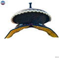 Premium Leather Western Barrel Saddle with Intricate Tooling NewEngland Tack
