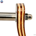 Resistance Premium Rosewood Stirrups Handcrafted Equestrian Accessories NewEngland Tack