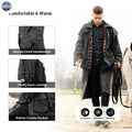 Resistance Premium Waterproof Oilskin Long Duster Coat NewEngland Tack