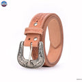Resistance Premium Western Cowgirl Cowboy Floral Tooled  Argentinian Leather Belt NewEngland Tack