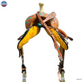 Resistance Western Horse Barrel Saddle Leather 14" 15" 16" 17" With Free Tack set NewEngland Tack
