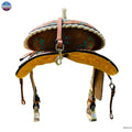 Resistance Western Horse Barrel Saddle Leather 14" 15" 16" 17" With Free Tack set NewEngland Tack