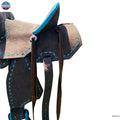 Resistance Western Horse Saddle Ranch Style, Youth Child Leather Saddle in 10" 12" 13" NewEngland Tack