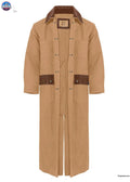 RESISTANCE Western Long Old Cowboy Canvas Jacket - Range wear Canvas Duster Coat NewEngland Tack