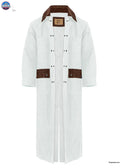 RESISTANCE Western Long Old Cowboy Canvas Jacket - Range wear Canvas Duster Coat NewEngland Tack