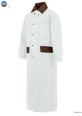 RESISTANCE Western Long Old Cowboy Canvas Jacket - Range wear Canvas Duster Coat NewEngland Tack