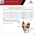 Resistance Western Roughout All Around Saddle With Basket Weave Tooling NewEngland Tack