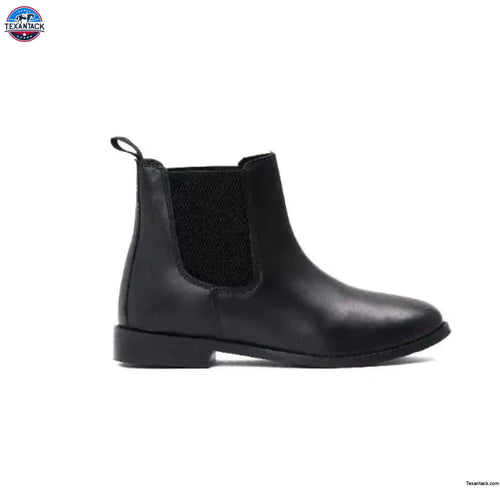 RESISTANCE Women's Black Chelsea Boots- Genuine Leather