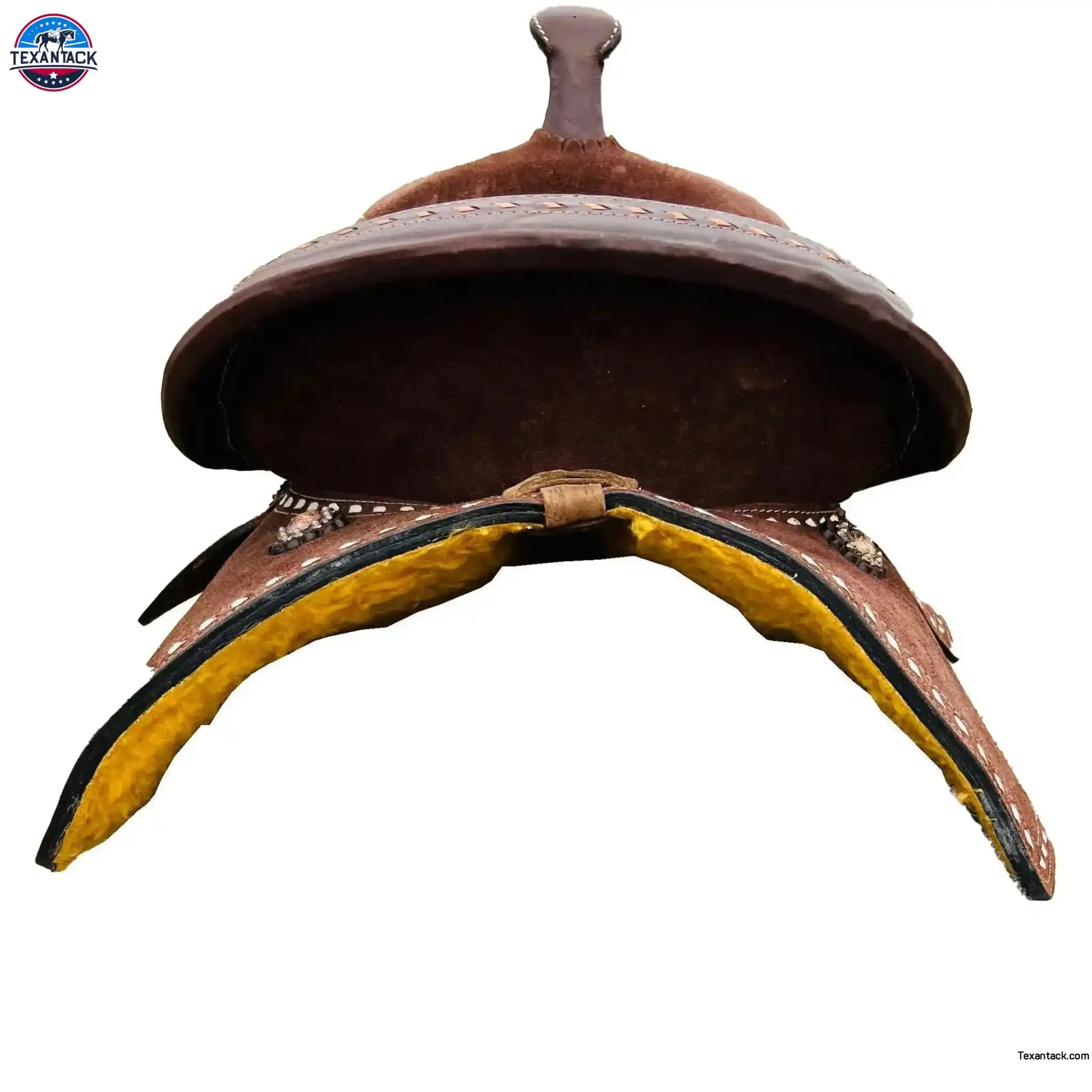 Pleasure Trail Rough Out Buck Stitched All Size Both Adults & Kids Western Horse Saddle With Suede Seat NewEngland Tack