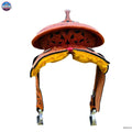 Resistance Western Floral Tooled Leather Hard Seat Saddle NewEngland Tack