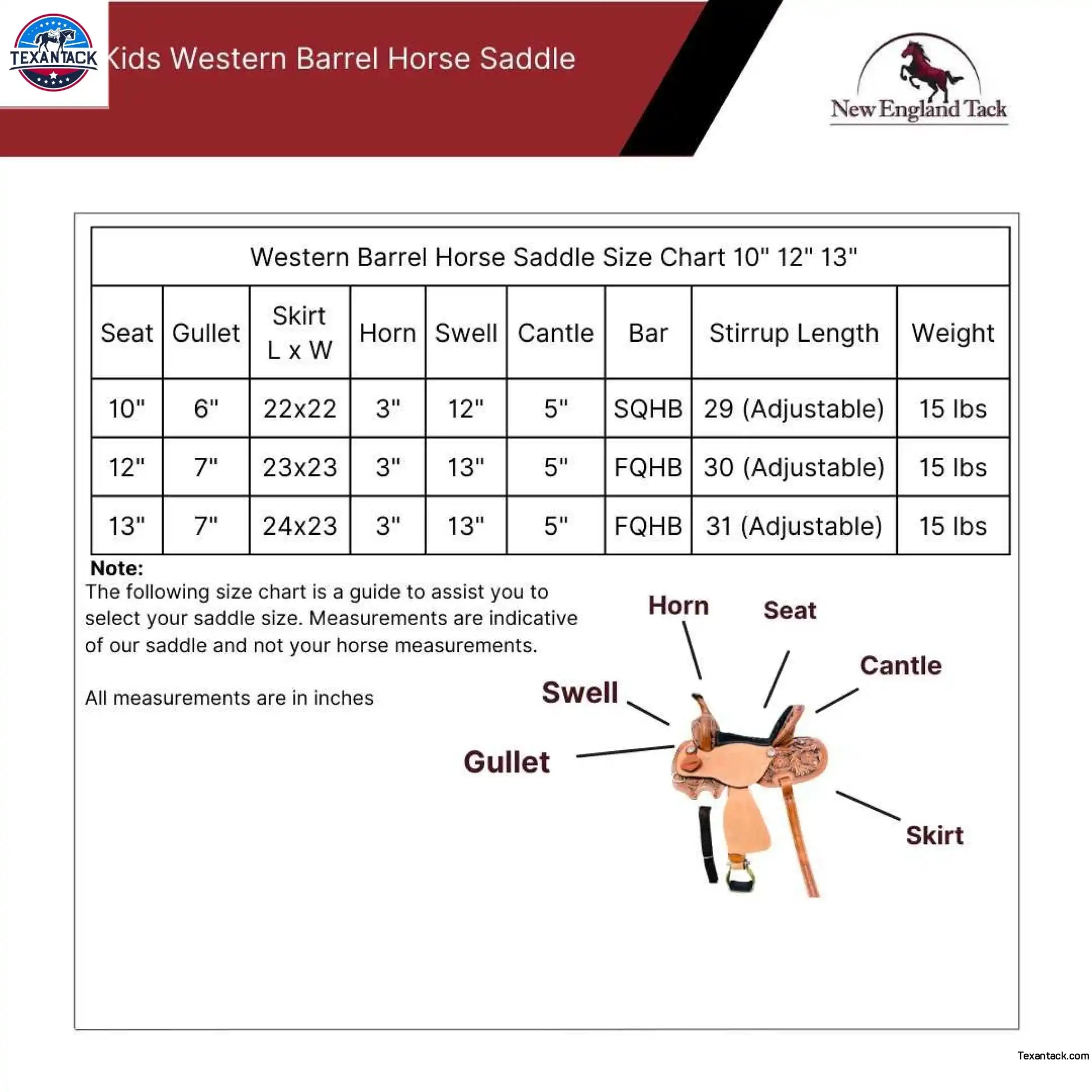 Resistance Youth Western Horse Barrel Saddle For Horse Riding | Floral Tooled With Silver Conchos | Genuine Leather 10" 12" 13" Midwest Equestrian Supply