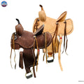 Resistance Kids Western Saddle Leather Horse Ranch Saddle 10" to 13" NewEngland Tack