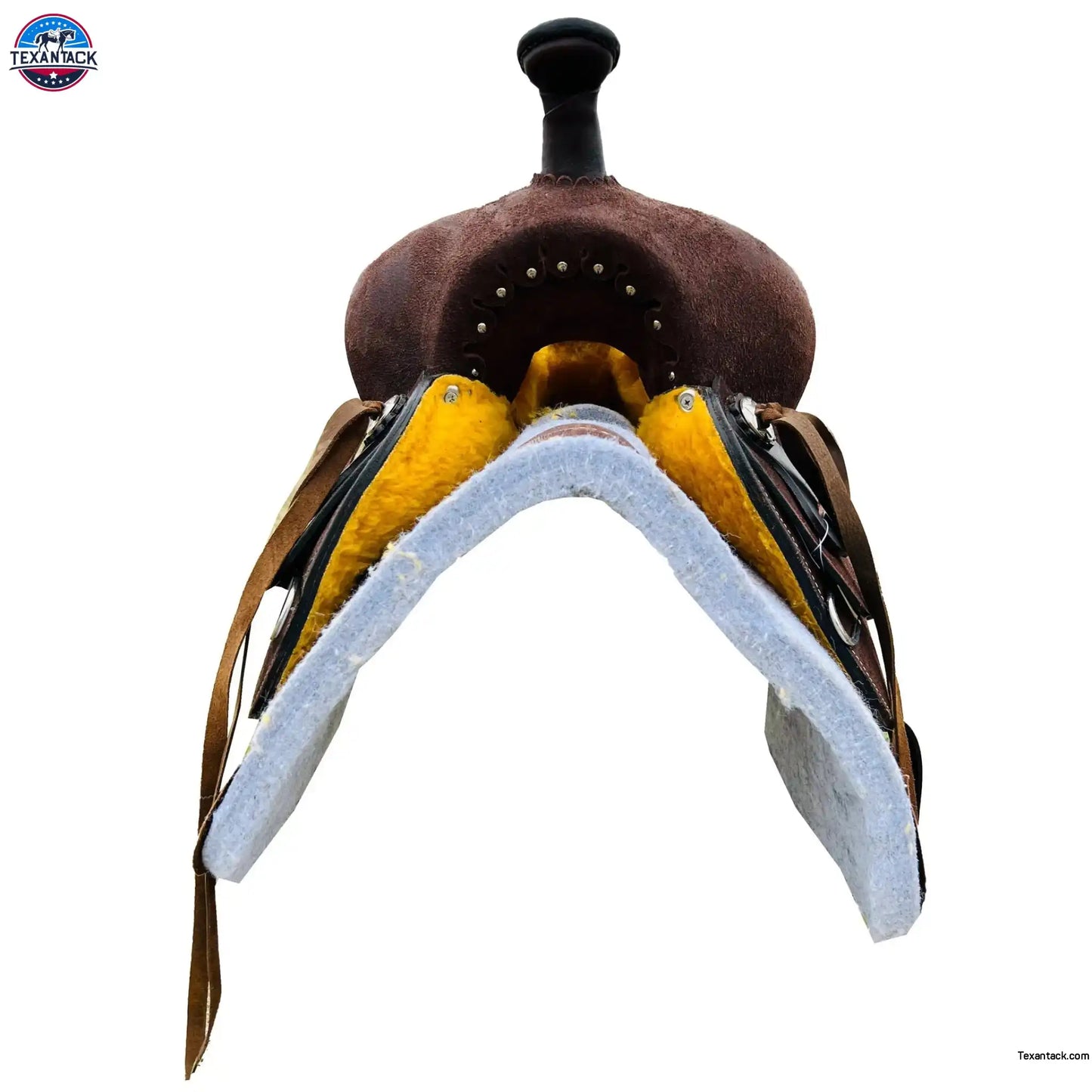 Resistance Kids Western Saddle Leather Horse Ranch Saddle 10" to 13" NewEngland Tack