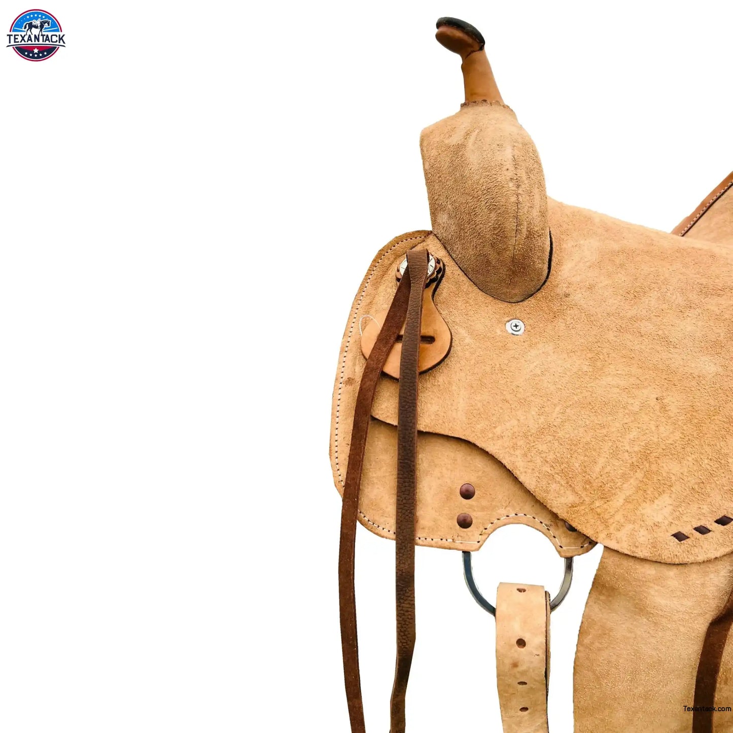 Resistance Kids Western Saddle Leather Horse Ranch Saddle 10" to 13" NewEngland Tack