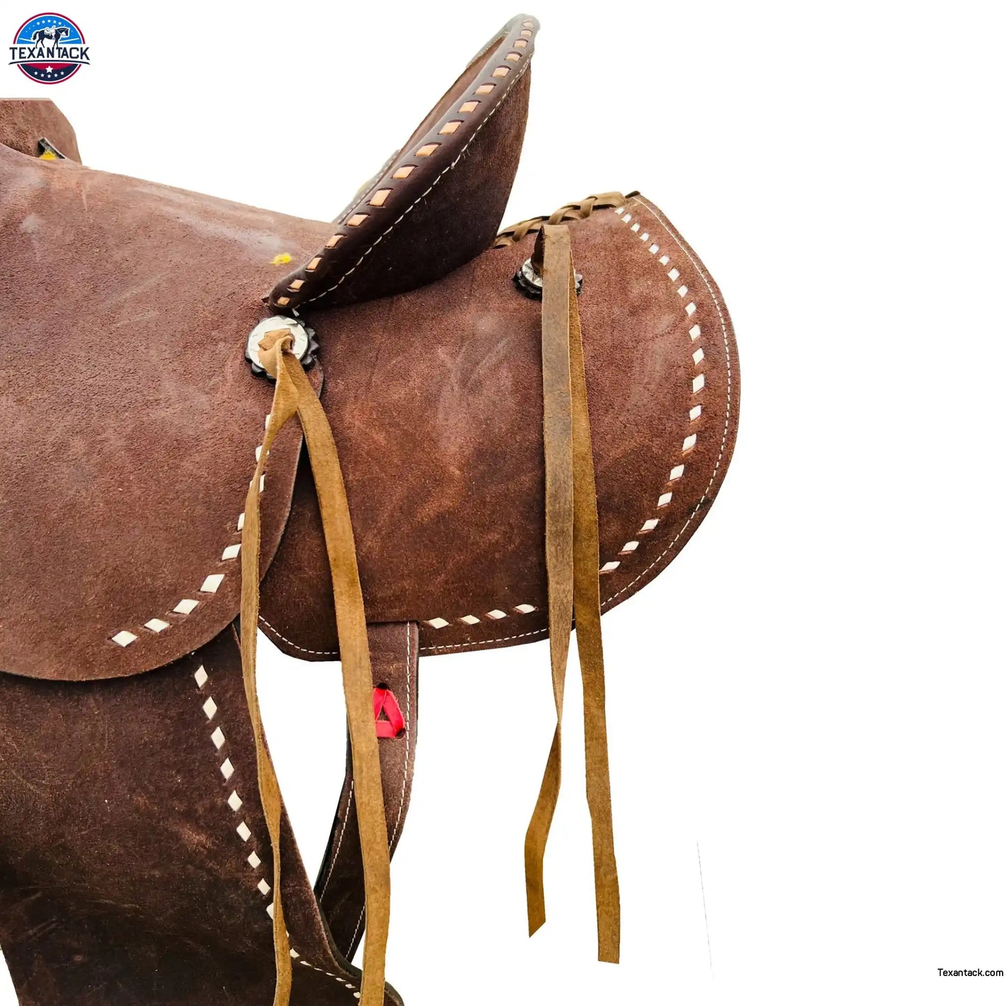 Resistance Kids Western Saddle Leather Horse Ranch Saddle 10" to 13" NewEngland Tack