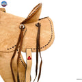Resistance Kids Western Saddle Leather Horse Ranch Saddle 10" to 13" NewEngland Tack
