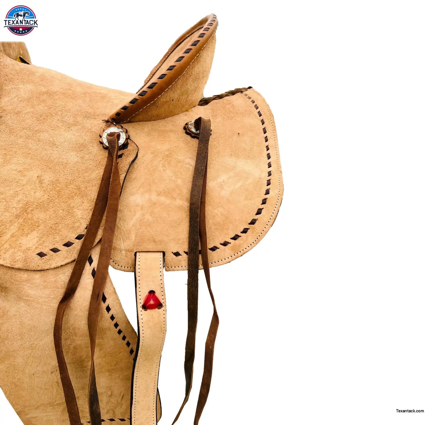 Resistance Kids Western Saddle Leather Horse Ranch Saddle 10" to 13" NewEngland Tack