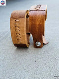 Western Wooden Bell Stirrup 2 1/2" Wide Tread NewEngland Tack