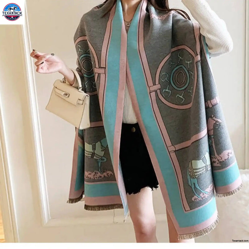 Copy of Women's Pashmina Scarf - Soft and Warm Shawl Wraps for Evening Dresses NewEngland Tack