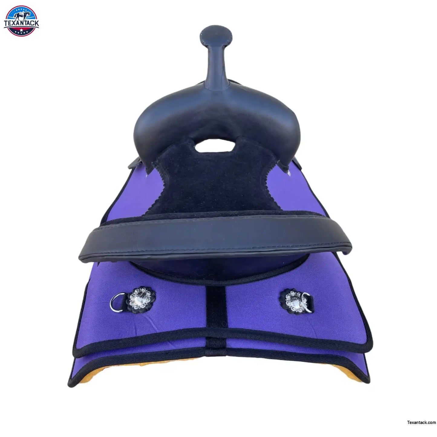 Youth Western New Generation Horse Synthetic Saddle - 10" 12" 13"- Blue/Black/Light Brown/Pink Color Saddle NewEngland Tack